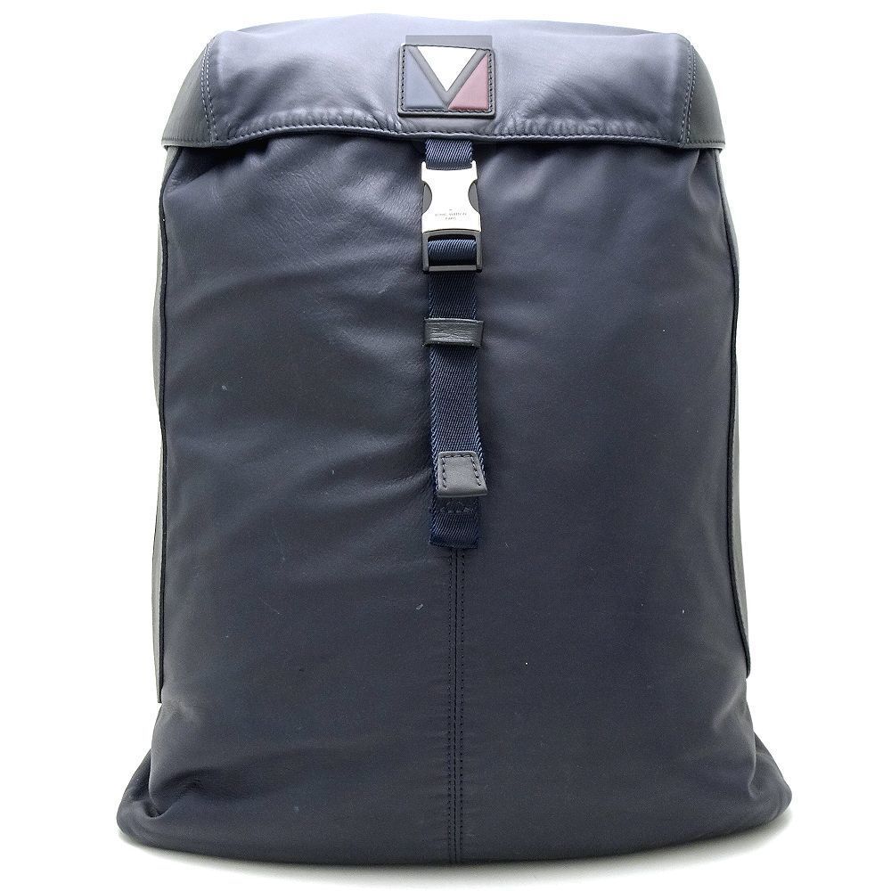 Louis Vuitton Pulse V Line Navy Leather Nylon
